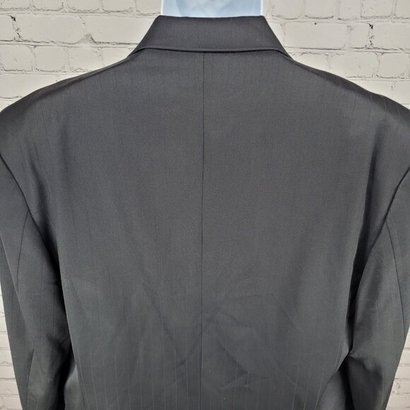 Moss Bros Italian Wool Super 120's Limited Edition Double Breasted Tuxedo 42L - Picture 13 of 16